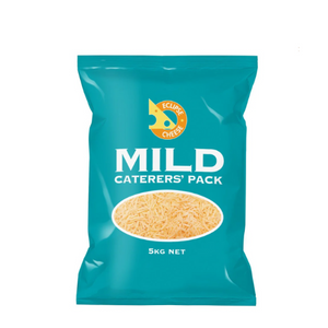 Mild Caterers Grated Cheese 5kg Packet