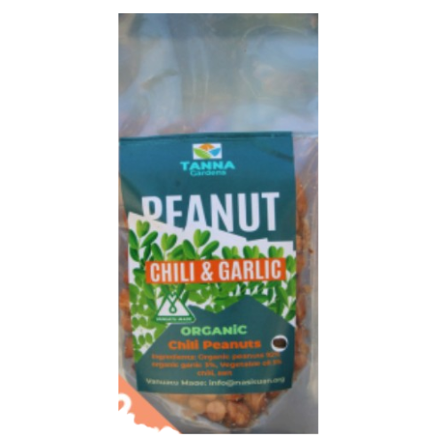 Tau'd Tanna Peanuts Chilli & Garlic (80g)