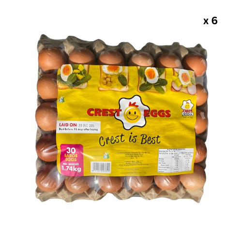 Crest - Eggs Per Tray 30 x 6 CTN