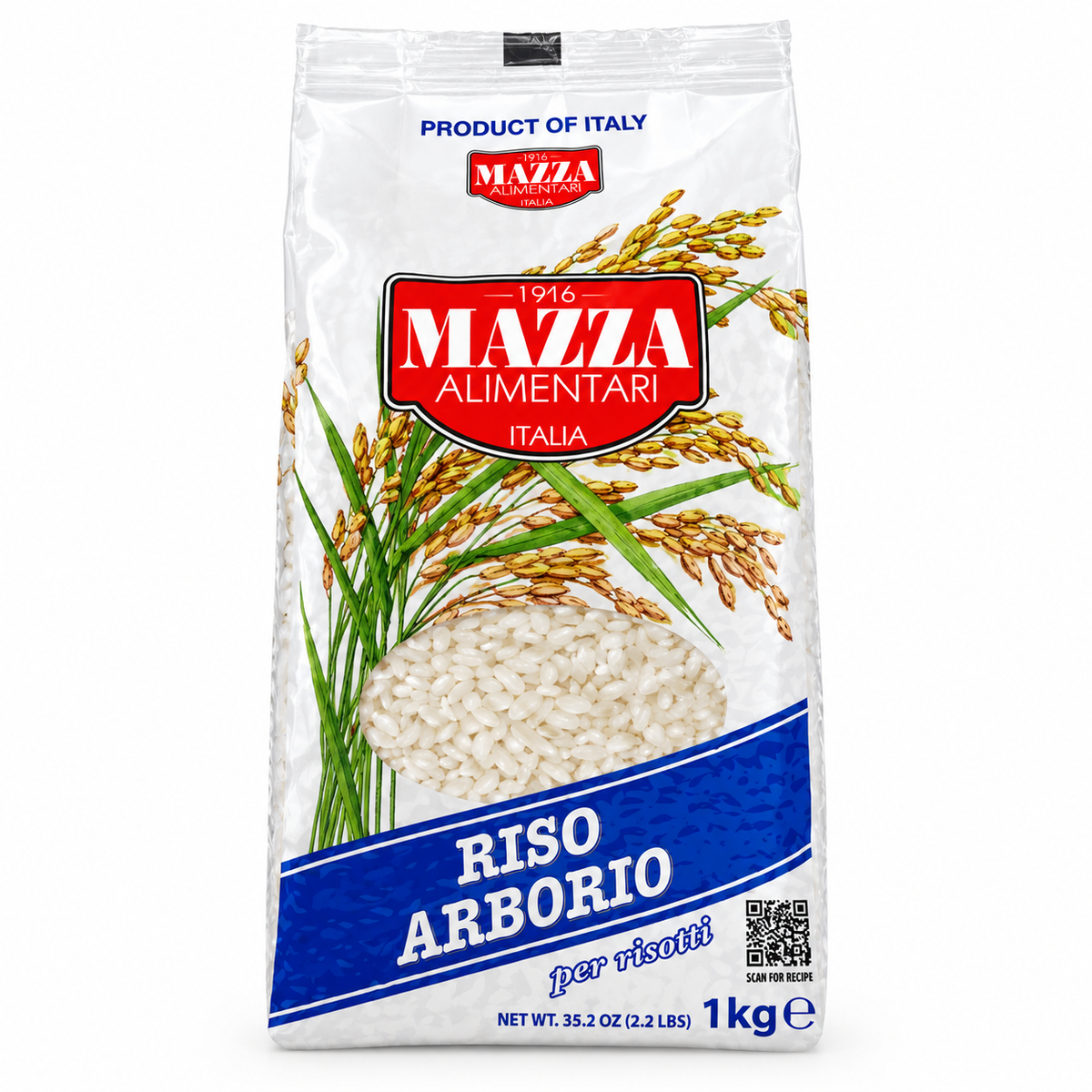 Mazza Arborio Rice 1kg x12 CTN