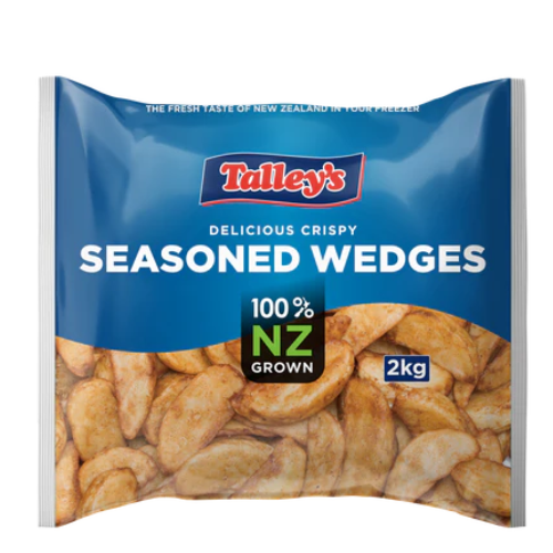 Talleys  Seasoned Potato Wedges 2kg