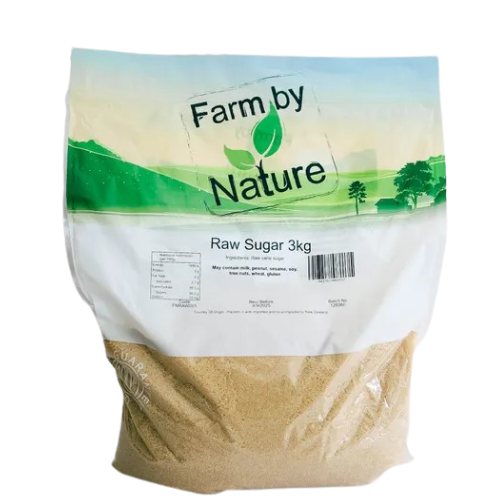 Farm by Nature Raw Sugar 3kg