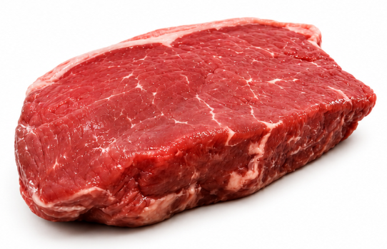 Beef Sirloin Steak (250gm Portions, 1 kg Pack) (Per Kg)