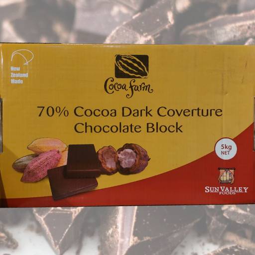 Dark (Real 50%) Choc Couverture Slab 5kg