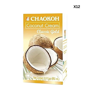 Chaokoh Coconut Cream 1L x 12