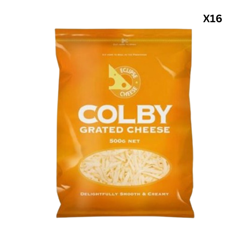 Colby Grated Cheese 500g x16