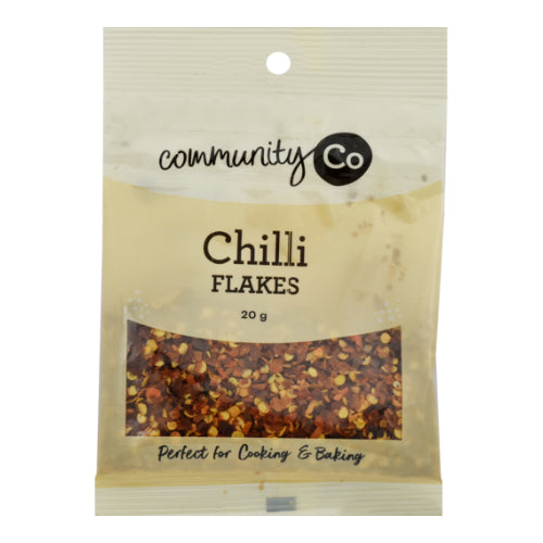 COMM CO CHILLI FLAKES     20GM