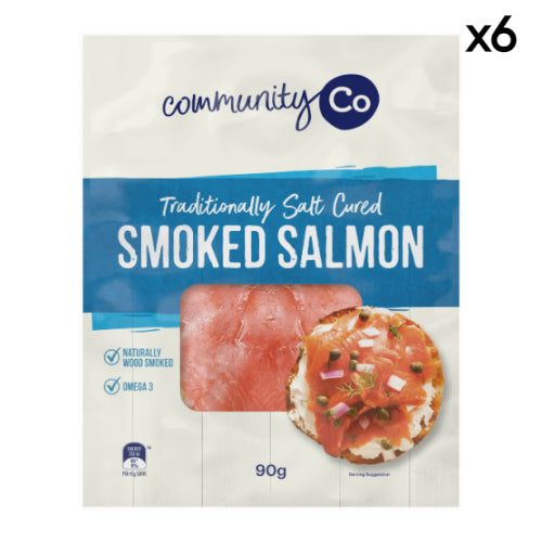 COMM CO Smoked Salmon 90GM x 6