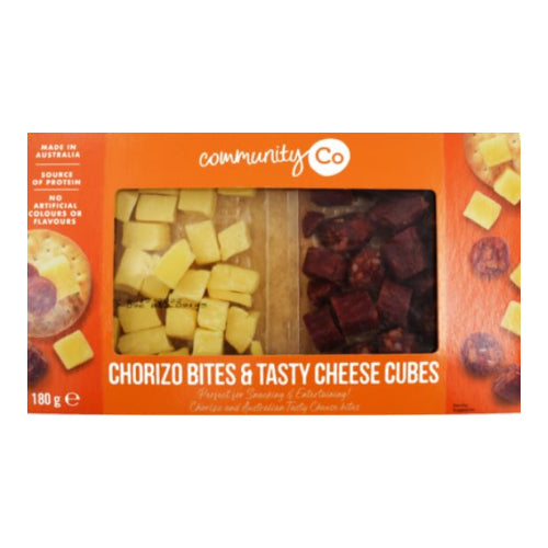 Community Co Entertainer Platter Chorizo & Cheese 180gm