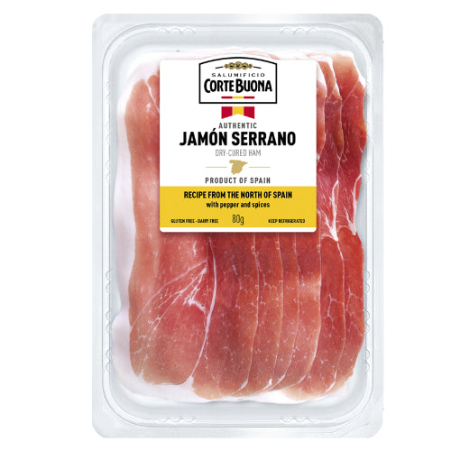 Corte Buona Jamon Serrano 80g