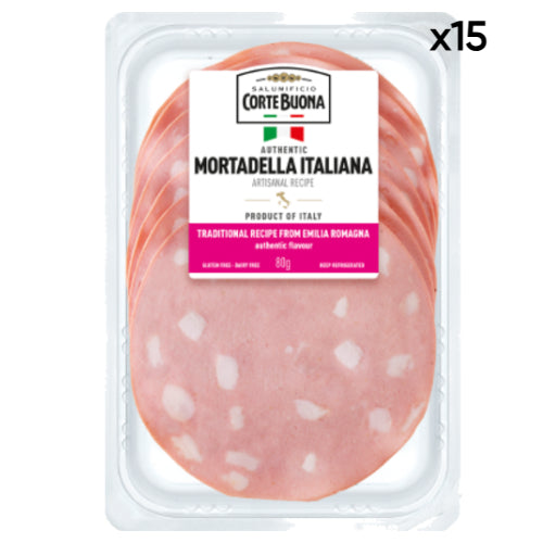 Corte Buona Mortadella Italiana 80g x15