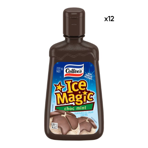 Cottee's Ice Magic Choco Mint 220g x12