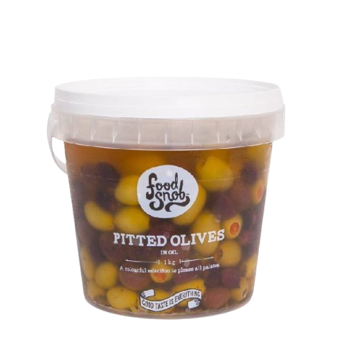 Food Snob Pitted Mixed Olive in Oil 1kg x6