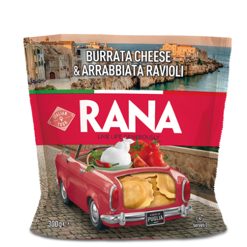 Rana Burrata & Arrabbiata Ravioli 300g