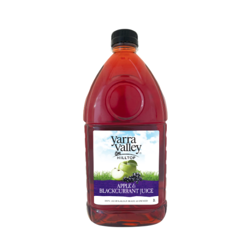 Jus de cassis et de pomme Yara Valley x 2 L (chacun)