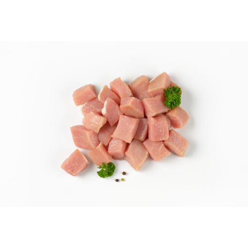 Pork Diced (1kg Pack) (Per/Kg)