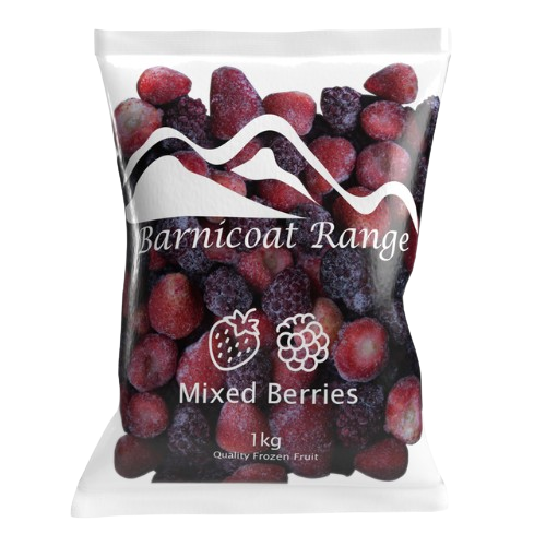 Frozen Mixed Berries (Blk/ Ras/ Stw) 1kg x 10