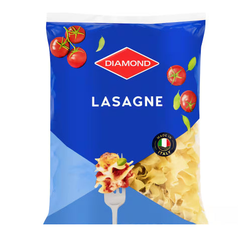 Diamond Pieces Lasagne Pasta 5kg