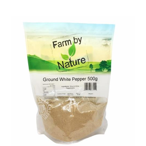 Pepper (White/ Ground) 500g