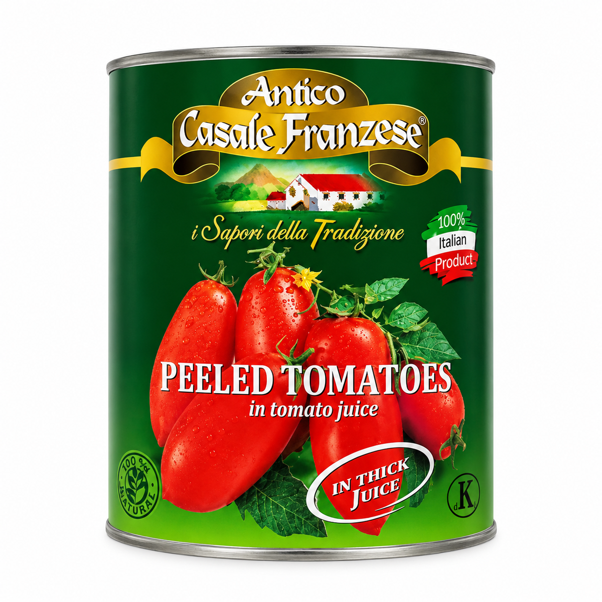 Whole Peeled Tomatoes 2.5kg x6 CTN