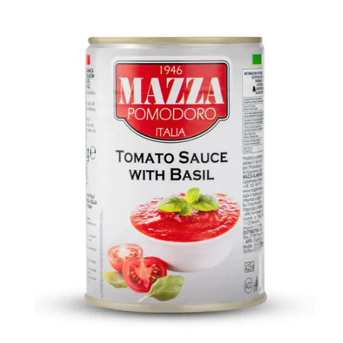 Mazza Tomato Sauce with Basil 400g