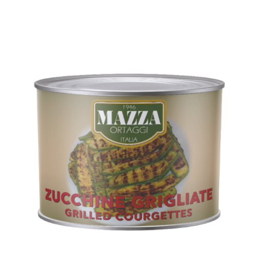 Mazza Grilled Zucchini Can 2L