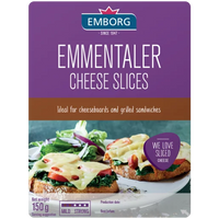 EMBORG EMMENTAL 45+ SLICES 150g