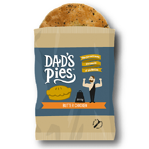 Dads Pies Butter Chicken Pies 200g x12 - ON SPECIAL