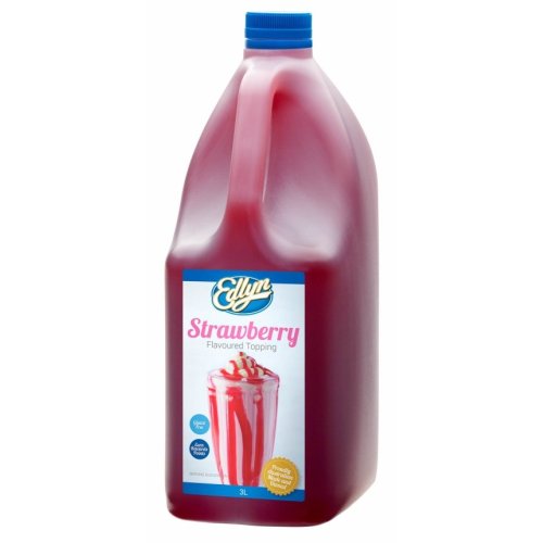 Edlyn Strawberry Flavoured Topping 3L (Special)