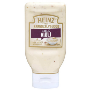 Heinz Sg Garlic Aioli Mayonnaise 295ml