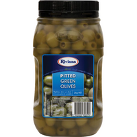 Riviana Pitted green olives 2kg