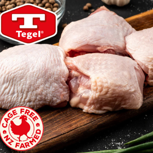 Tegel Chicken A Grade Thighs 13kg