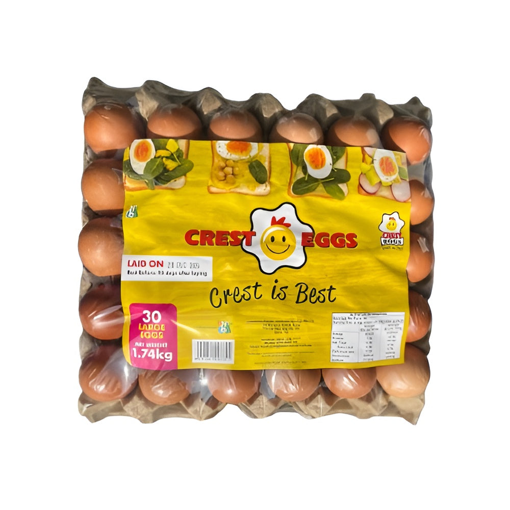 Crest Eggs 30 Pack Tray