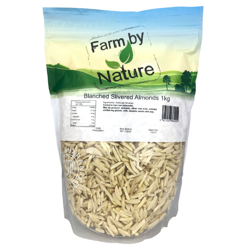 Farm by Nature Almonds (Blanched/ Slivered) 1kg