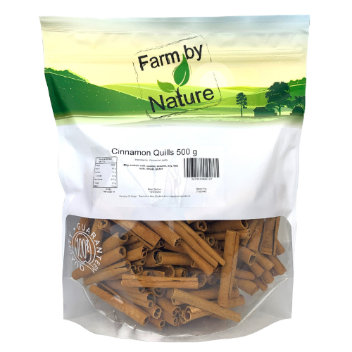 Farm by Nature Cinnamon Quills Sticks 500g x 6 CTN