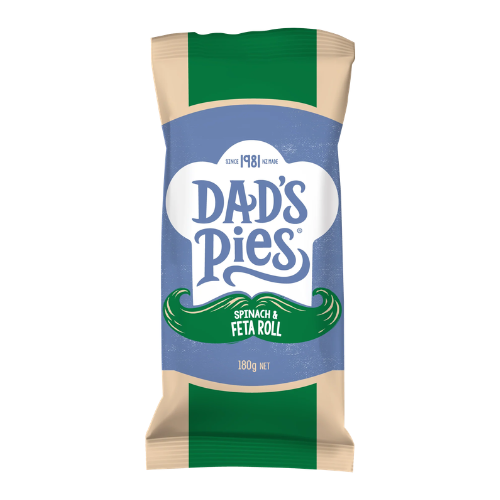 Dad's Pies Spinach & Feta Roll 180g