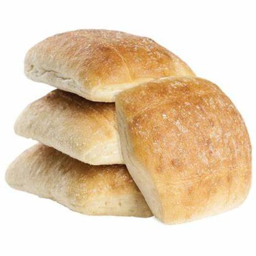 French Bakery Ciabatta Lunch Rolls 130x70mm 80g