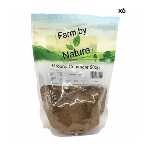 Farm by Nature Coriander Ground 500g  x6