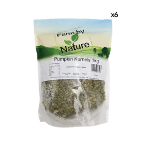 Farm by Nature Pumpkin Kernels 1kg x6