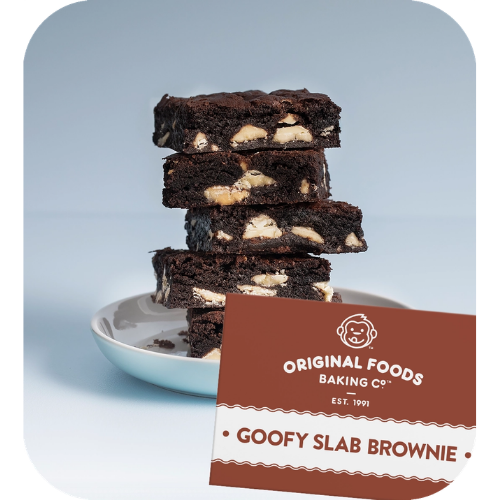 Goofy Slab New York Brownie 28pc Pre-Cut Slice 1.7kg