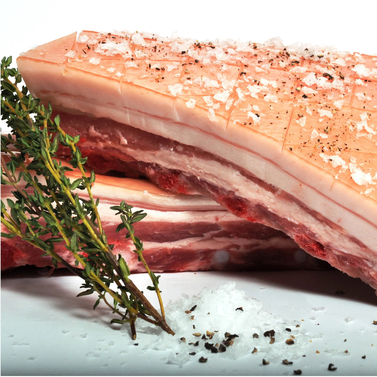 Pork Belly (Bone Out/ Skin On) Full Piece (per/KG)