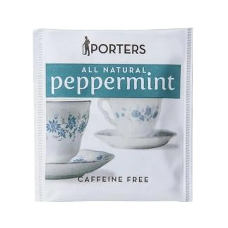 Porters Herbal Peppermint Tea Bags x100