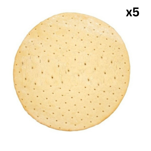 French Bakery 11" Thin Pizza Bases (Extra Large/ 260mm) 4pkt x5