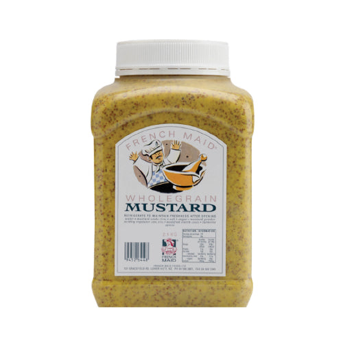 French Maid Wholegrain Mustard 2.1kg x6