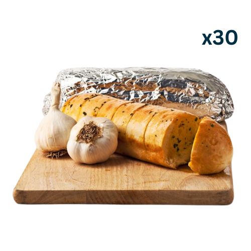 French Bakery Garlic Bread Foil Wrapped 200g x 30