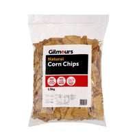 Gilmours Natural Corn Chips 1.5Kg