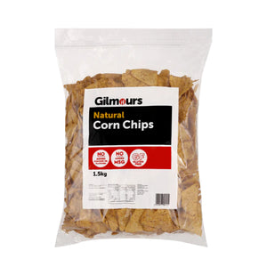 Gilmours Natural Corn Chips 1.5Kg