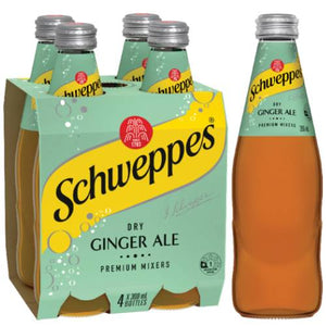 Schweppes Mixers Ginger Ale 4x300ml