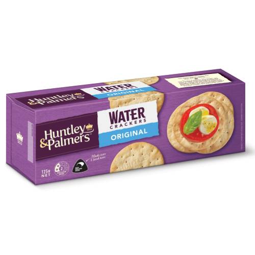 Huntley & Palmers Original Water Crackers 125g