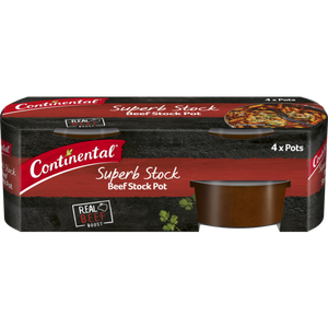 Continental Stock Pot Beef 4 packs